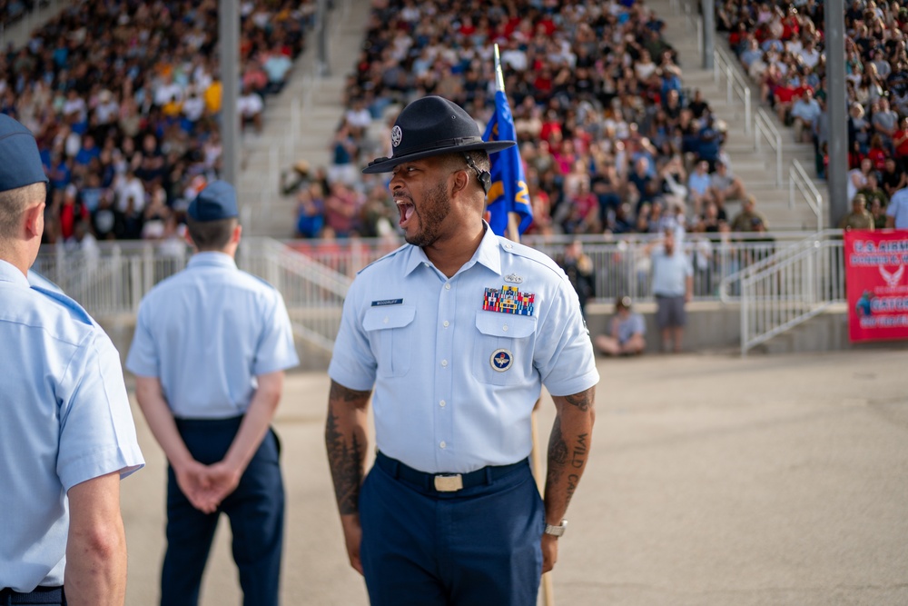 USAF BMT Coin Ceremony, Graduation Parade -23-23 October 2024