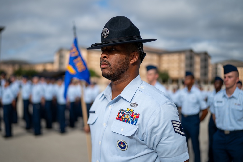 USAF BMT Coin Ceremony, Graduation Parade -23-23 October 2024