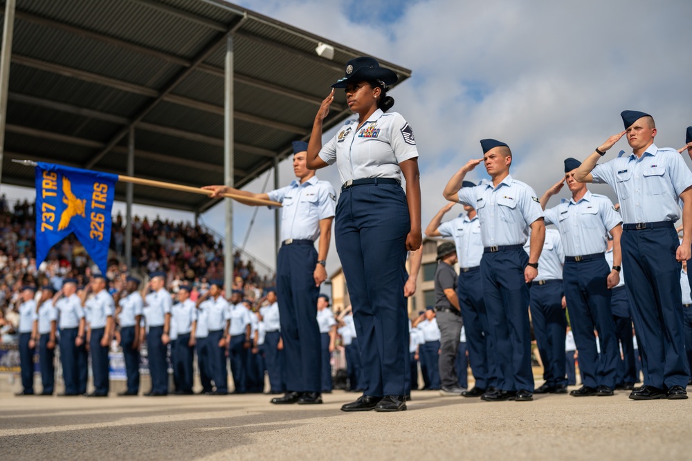 USAF BMT Coin Ceremony, Graduation Parade -23-23 October 2024