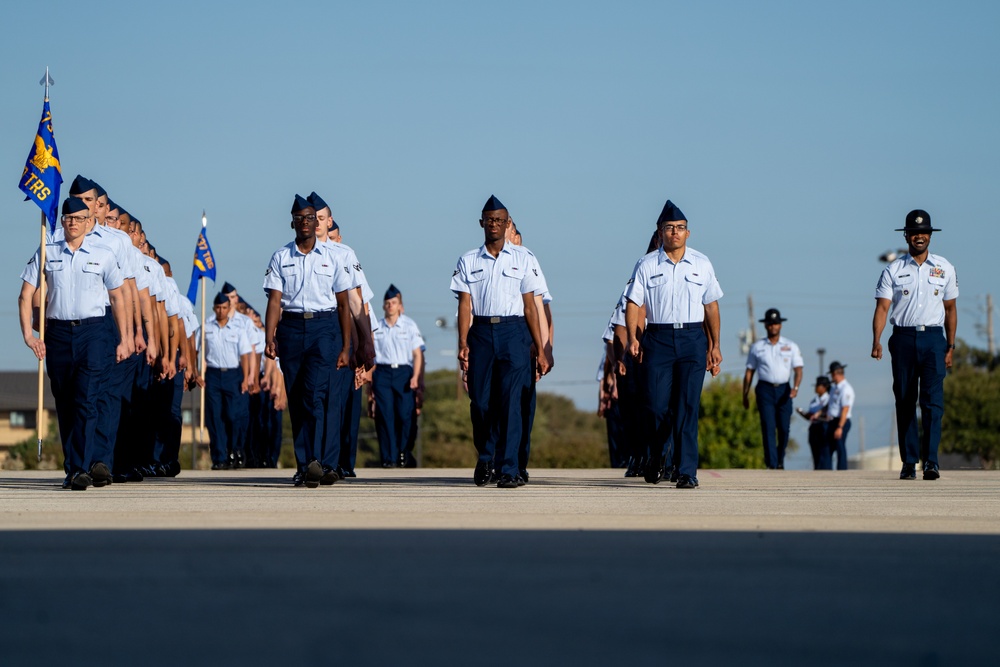 USAF BMT Coin Ceremony, Graduation Parade -23-23 October 2024