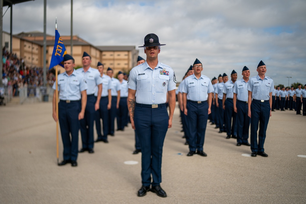 USAF BMT Coin Ceremony, Graduation Parade -23-23 October 2024