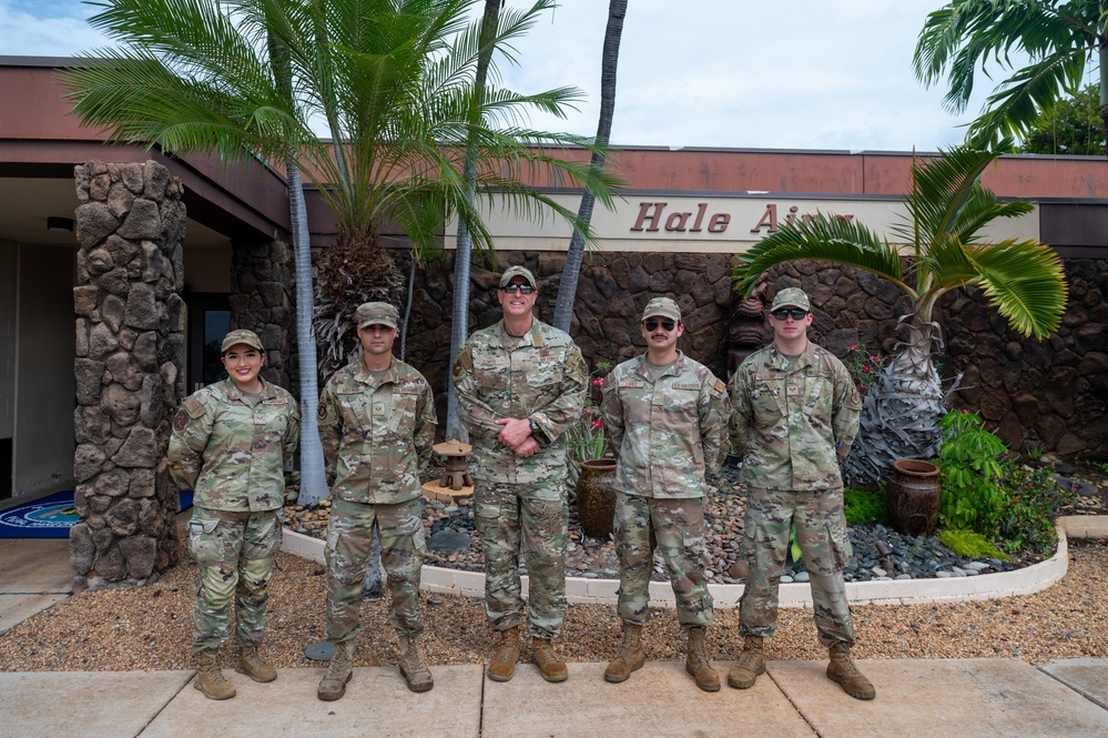 Eleventh Air Force Command Team recongizes 15th Wing top performers