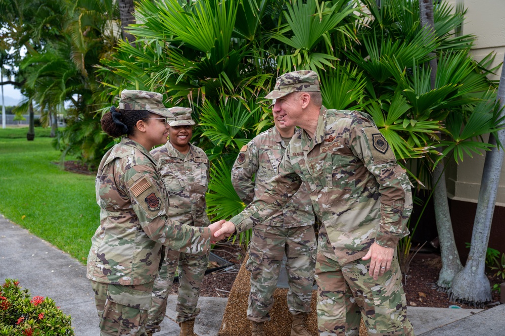 Eleventh Air Force Command Team recongizes 15th Wing top performers