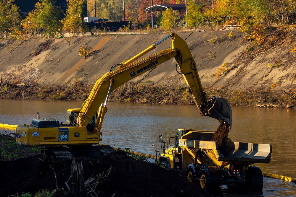 Scoop and restore: Army Corps removes sediment from river channels designed to safeguard Johnstown from catastrophic floods