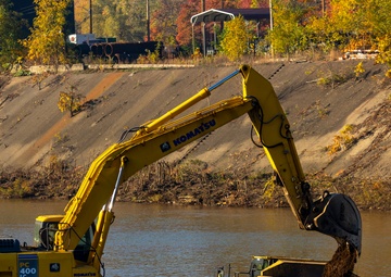 Scoop and restore: Army Corps removes sediment from river channels designed to safeguard Johnstown from catastrophic floods