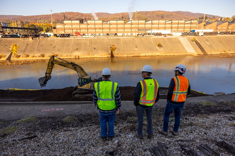 Scoop and restore: Army Corps removes sediment from river channels designed to safeguard Johnstown from catastrophic floods