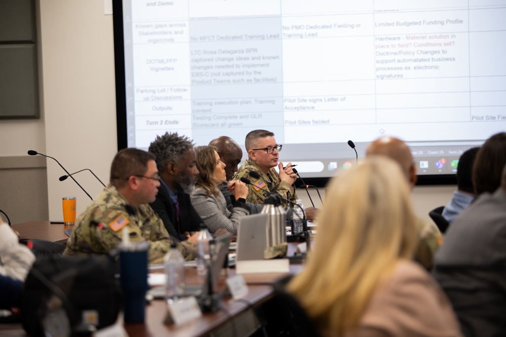 EBS-C Tabletop Exercise (TTX) Aligns Senior Leaders on Minimum Viable Capability Release