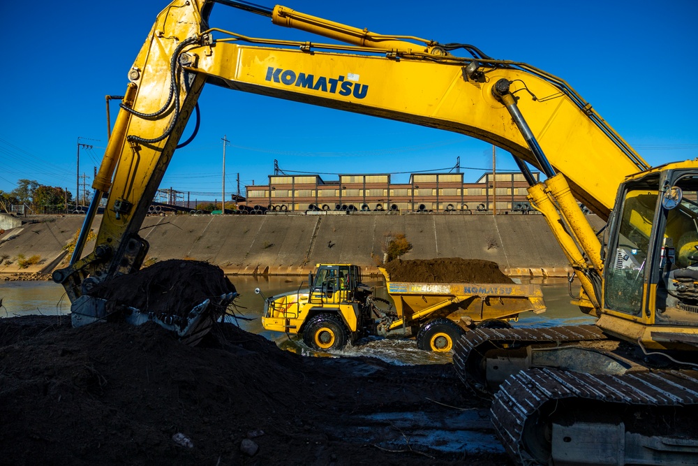 Scoop and restore: Army Corps removes sediment from river channels designed to safeguard Johnstown from catastrophic floods