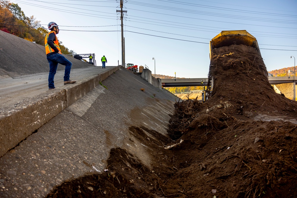 Scoop and restore: Army Corps removes sediment from river channels designed to safeguard Johnstown from catastrophic floods