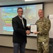 Brig. Gen Ronnie Anderson Jr., JMC’s commander, recognized Dr. Tschopp for sharing his AI and ML knowledge to the RIA and JMC workforce.