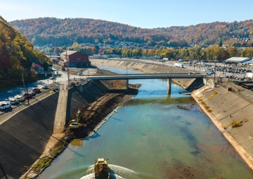 Scoop and restore: Army Corps removes sediment from river channels designed to safeguard Johnstown from catastrophic floods