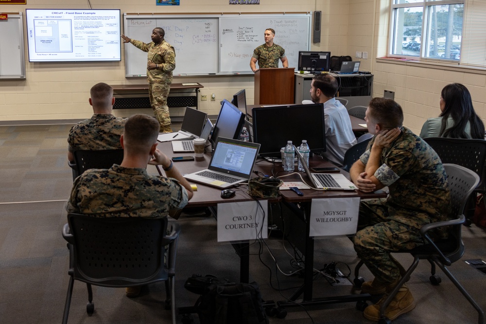 U.S. Army Human Resources Technician speaks at Personnel Administration School