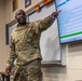 U.S. Army Human Resources Technician speaks at Personnel Administration School