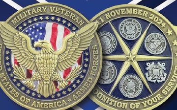 Army &amp; Air Force Exchange Service to Honor Nation’s Heroes with Veterans Day Coin Giveaways