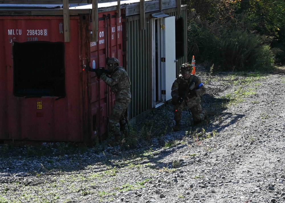 New York Air Guard Medics Conduct Combat Training