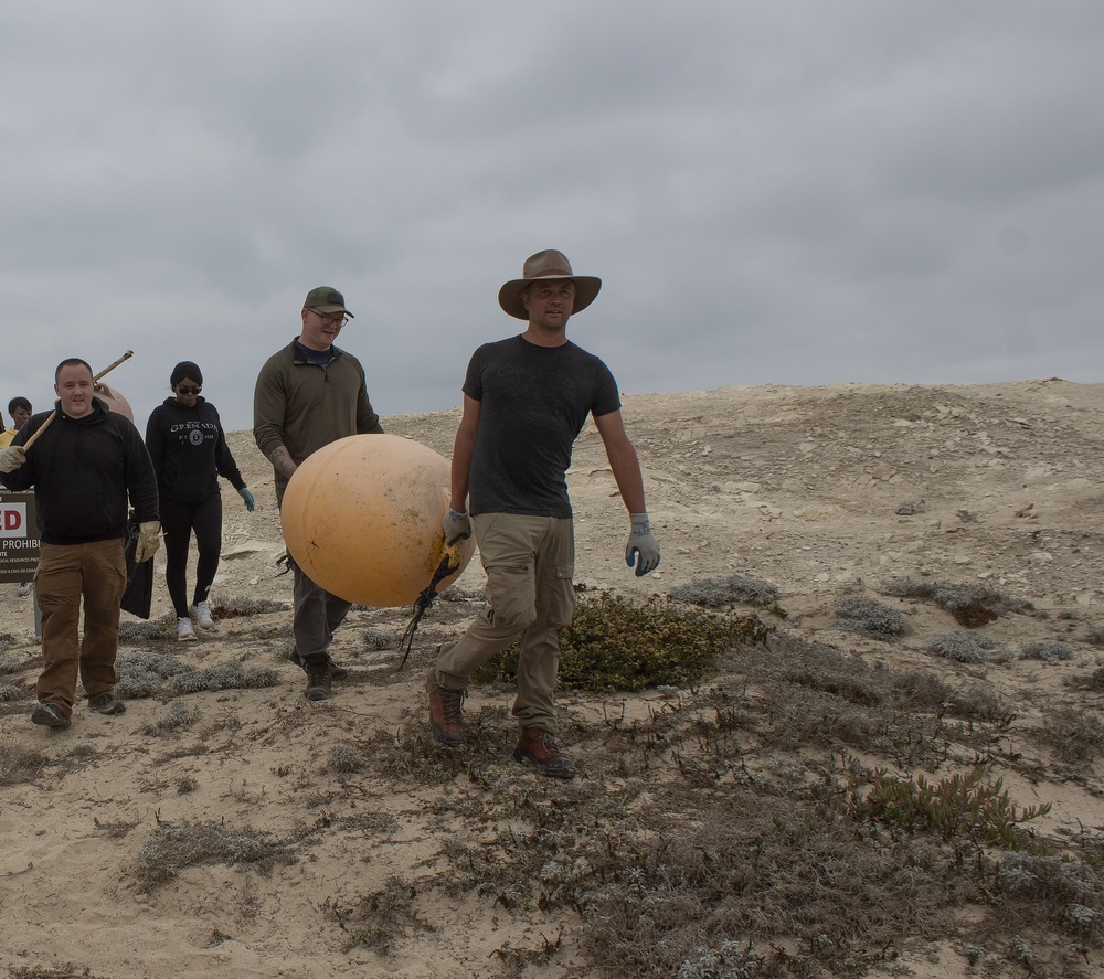 Joint forces remove 1,160 pounds of trash from remote San Nicolas Island beach