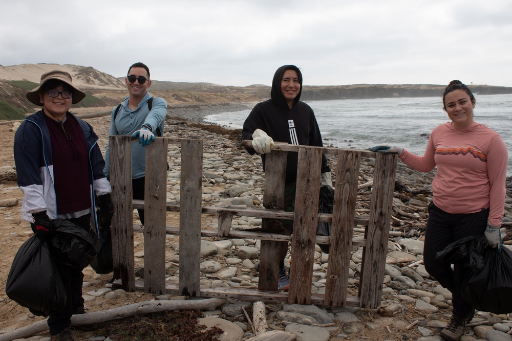 Joint forces remove 1,160 pounds of trash from remote San Nicolas Island beach