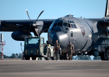 The maintainers behind the AC-130J
