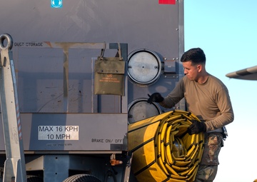 The maintainers behind the AC-130J