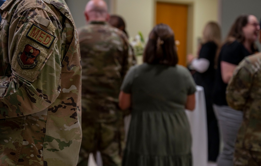 Local Enid Community Health Partners Tour Vance Air Force Base