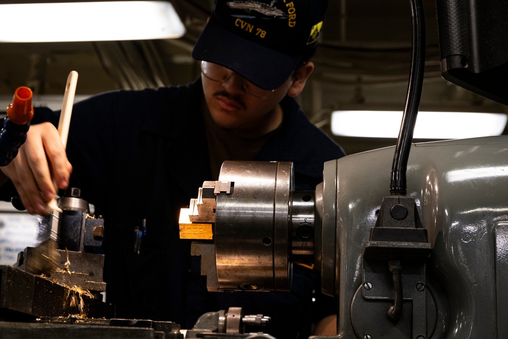 USS Gerald R. Ford (CVN 78) shipboard operations