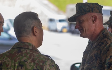 KS25 | III MEF Commanding General Visits JGSDF Camp Yonaguni