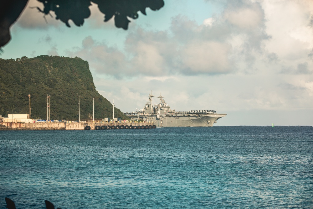 USS Boxer Arrives in Guam