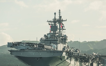 USS Boxer Arrives in Guam