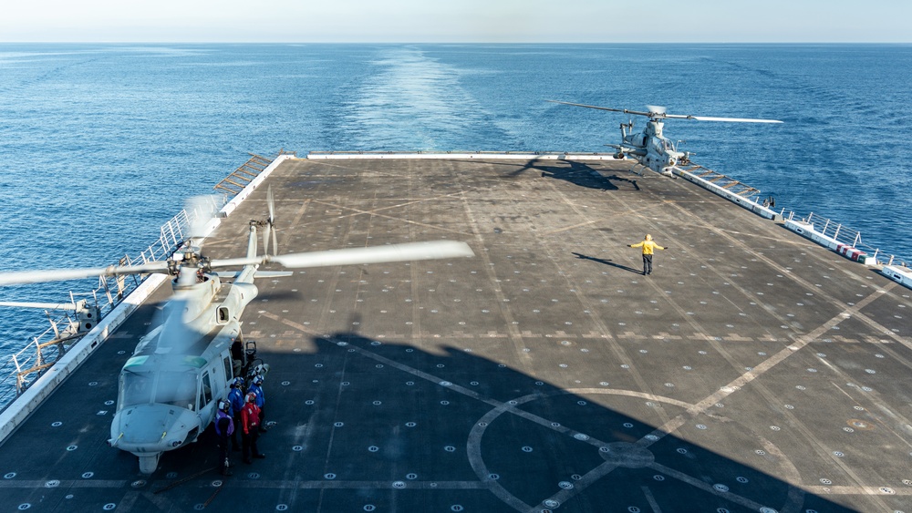 Viper and Venom Deck Landing Qualifications at sea