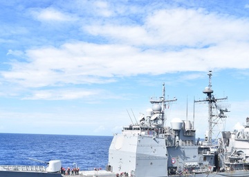 USNS Carl Brashear Conducts RAS During Keen Sword 25