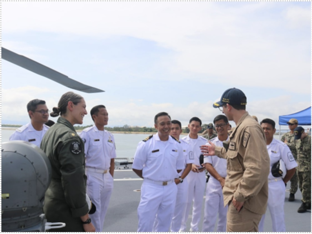 USS Savannah (LCS 28) Welcomes the Royal Brunei Navy Aboard