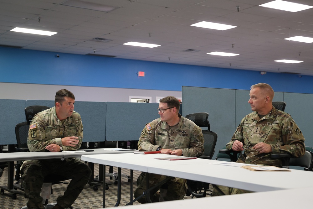 56th Chief of Engineers Lt. Gen. William H. Graham tours Hurricane Milton Emergency Field Office