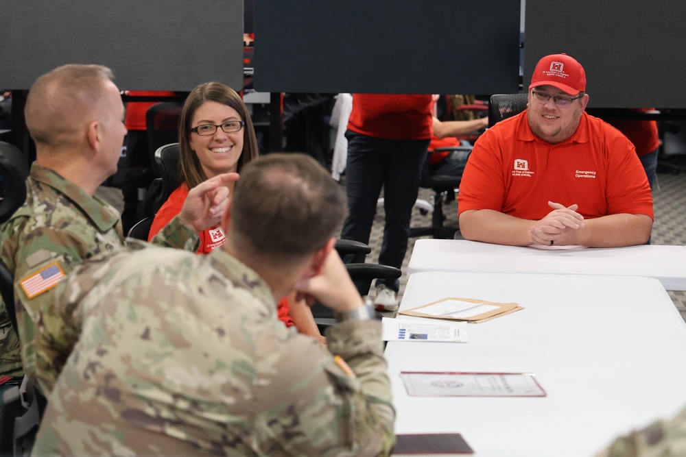 56th Chief of Engineers Lt. Gen. William H. Graham tours Hurricane Milton Emergency Field Office