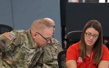 56th Chief of Engineers Lt. Gen. William H. Graham tours Hurricane Milton Emergency Field Office