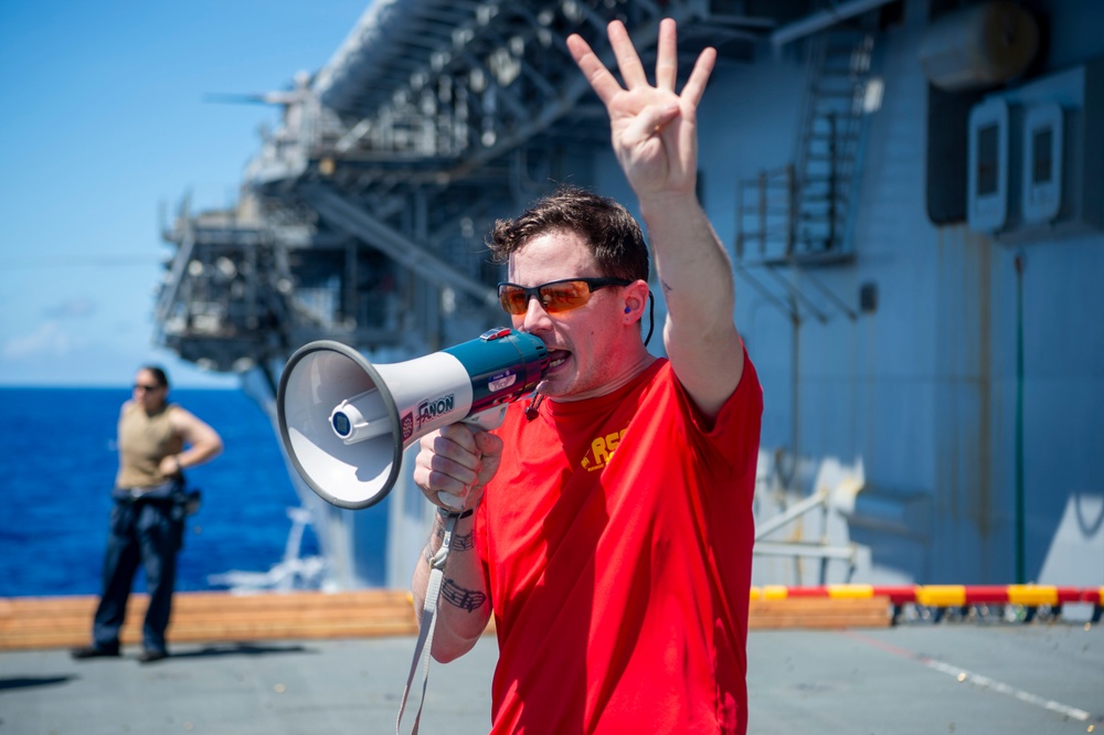 Boxer conducts Small Arms Qualification