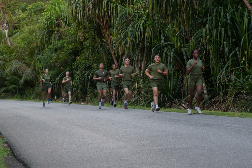 Camp Blaz conducts unit run