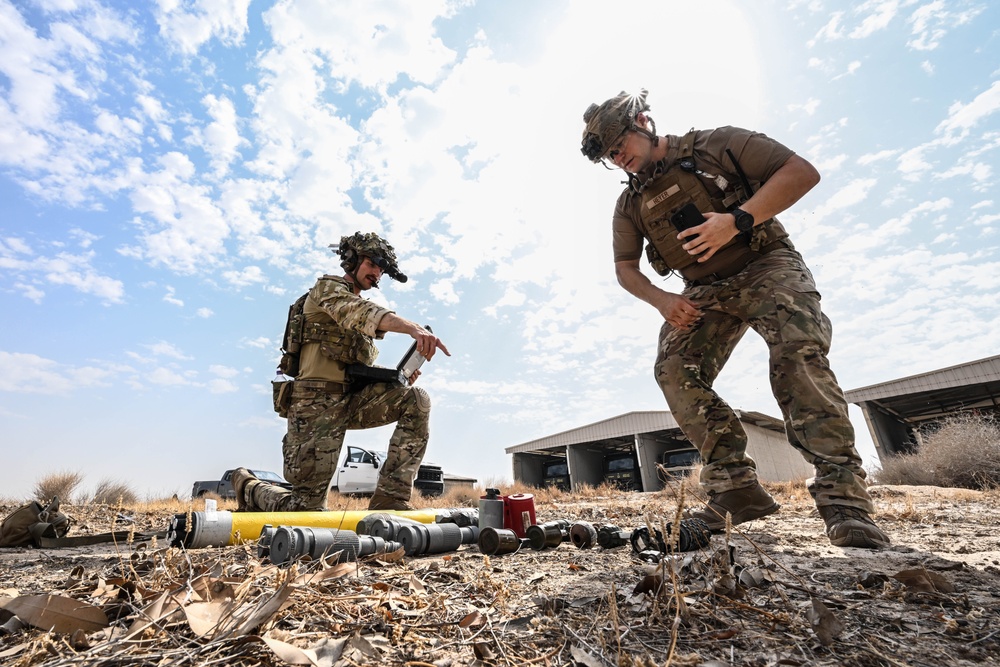 Practicing Precision: 386th EOD trains to neutralize explosive threats