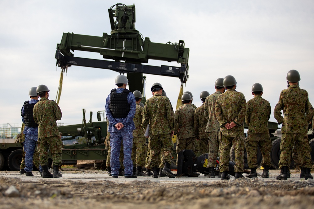 U.S. Marines and Sailors Conduct ADR with JGSDF and JMSDF Members during Keen Sword 25