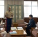 New SOP agreement sign for Chatan Town residents during tsunami evacuation