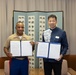 New SOP agreement sign for Chatan Town residents during tsunami evacuation