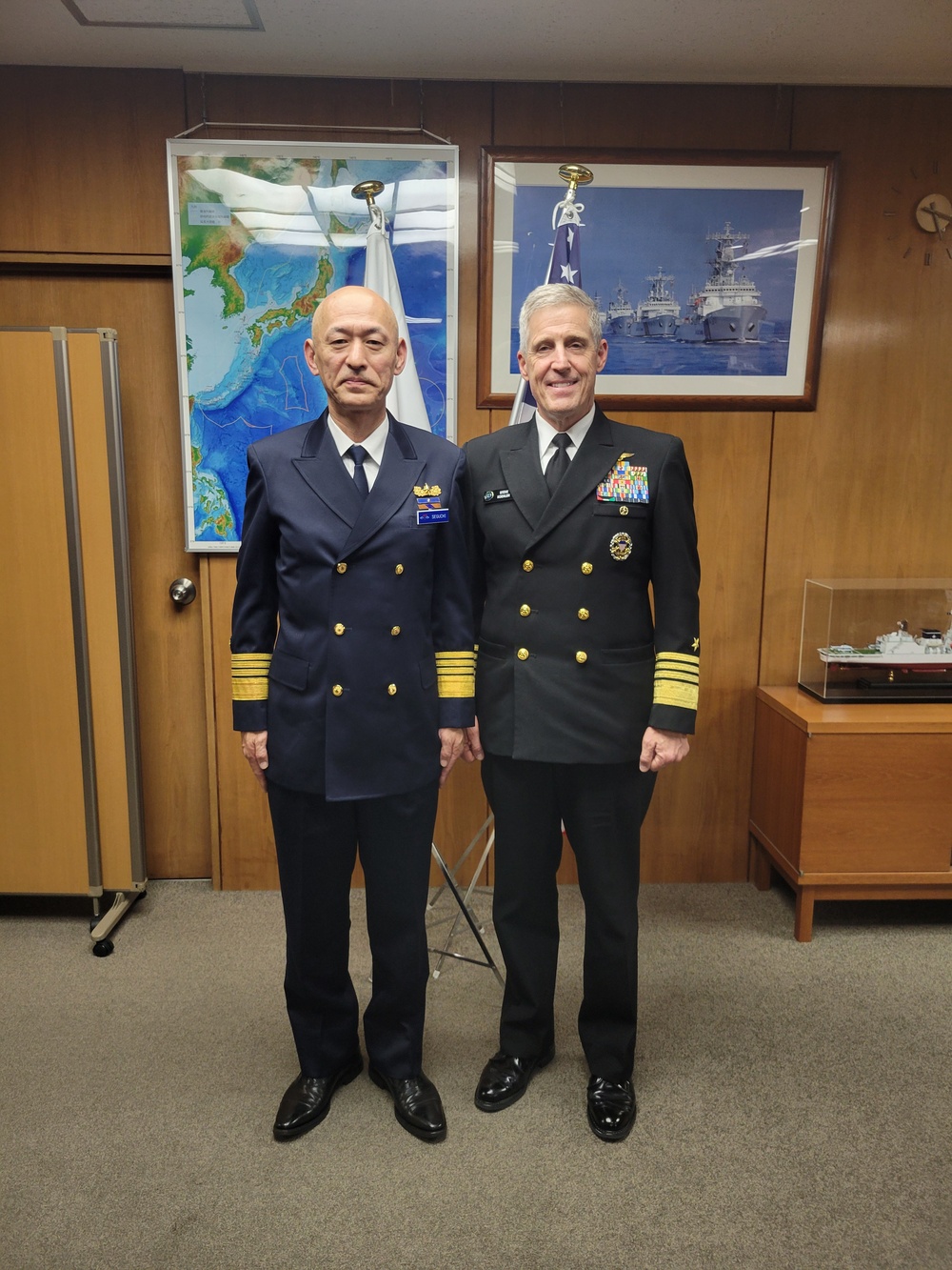 Adm. Steve Koehler, commander, U.S. Pacific Fleet, visits Japan