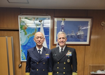 Adm. Steve Koehler, commander, U.S. Pacific Fleet, visits Japan