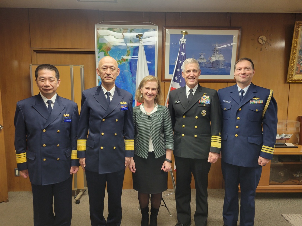 Adm. Steve Koehler, commander, U.S. Pacific Fleet, visits Japan