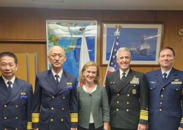Adm. Steve Koehler, commander, U.S. Pacific Fleet, visits Japan