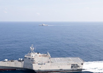USS Omaha, USS Savannah Conduct Routine Operations in South China Sea