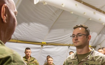 56th SBCT promotion in Germany