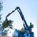 Buncombe County debris arrives at USACE temporary site in Swannanoa