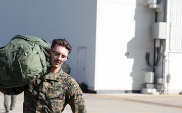 Iwakuni based-Marines take off for Exercise Freedom Flag