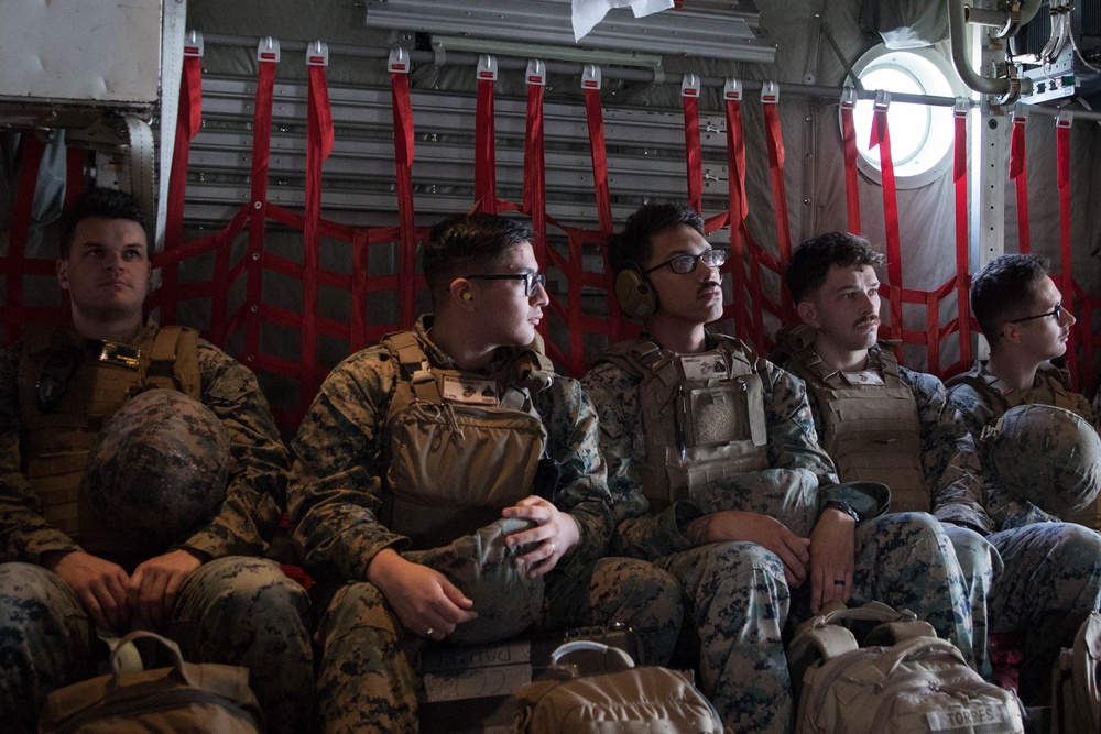 Iwakuni based-Marines take off for Exercise Freedom Flag