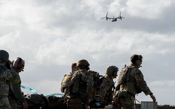 RAF Lakenheath exercises contingency training at Exercise Teal Thunder